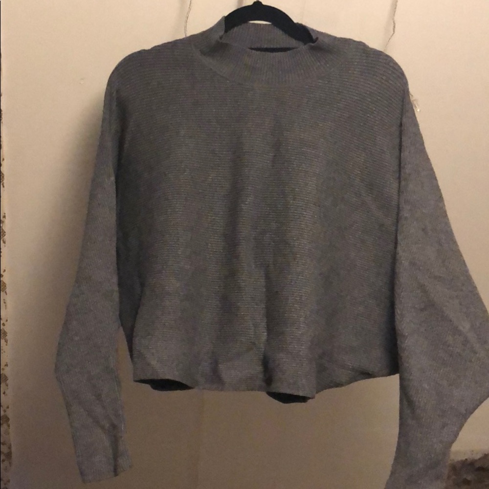 Zara batwing crop sweater